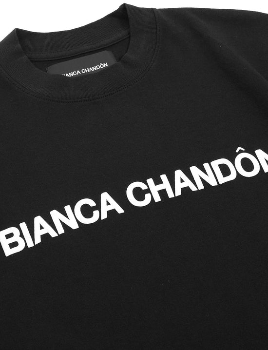 BIANCA CHANDÔN LOGO T-SHIRT BLACK