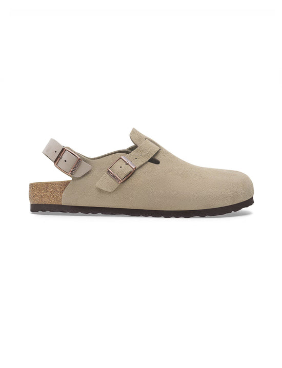 BIRKENSTOCK Tokio  Suede Leather TAUPE
