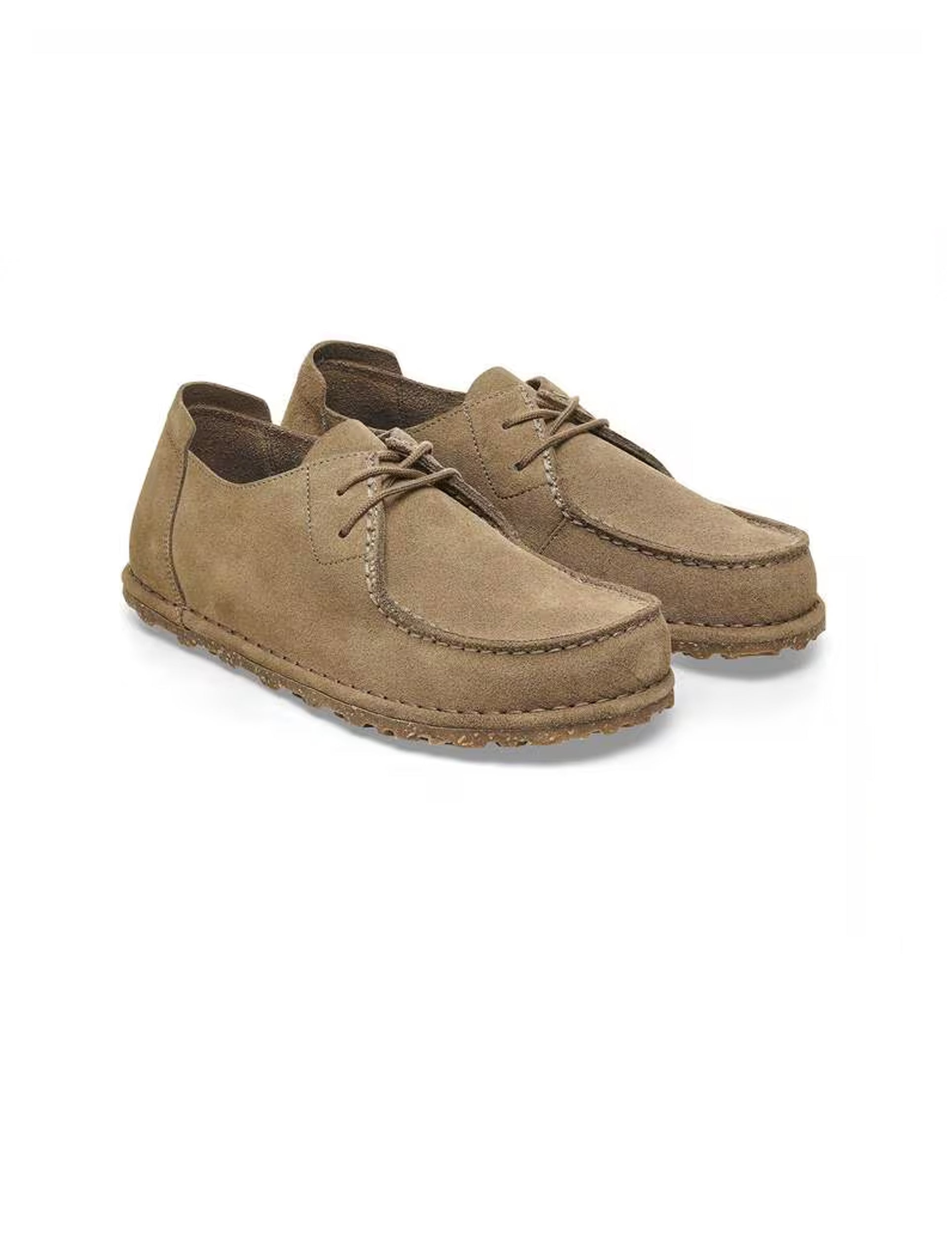 BIRKENSTOCK Utti Lace  Suede Leather TAUPE