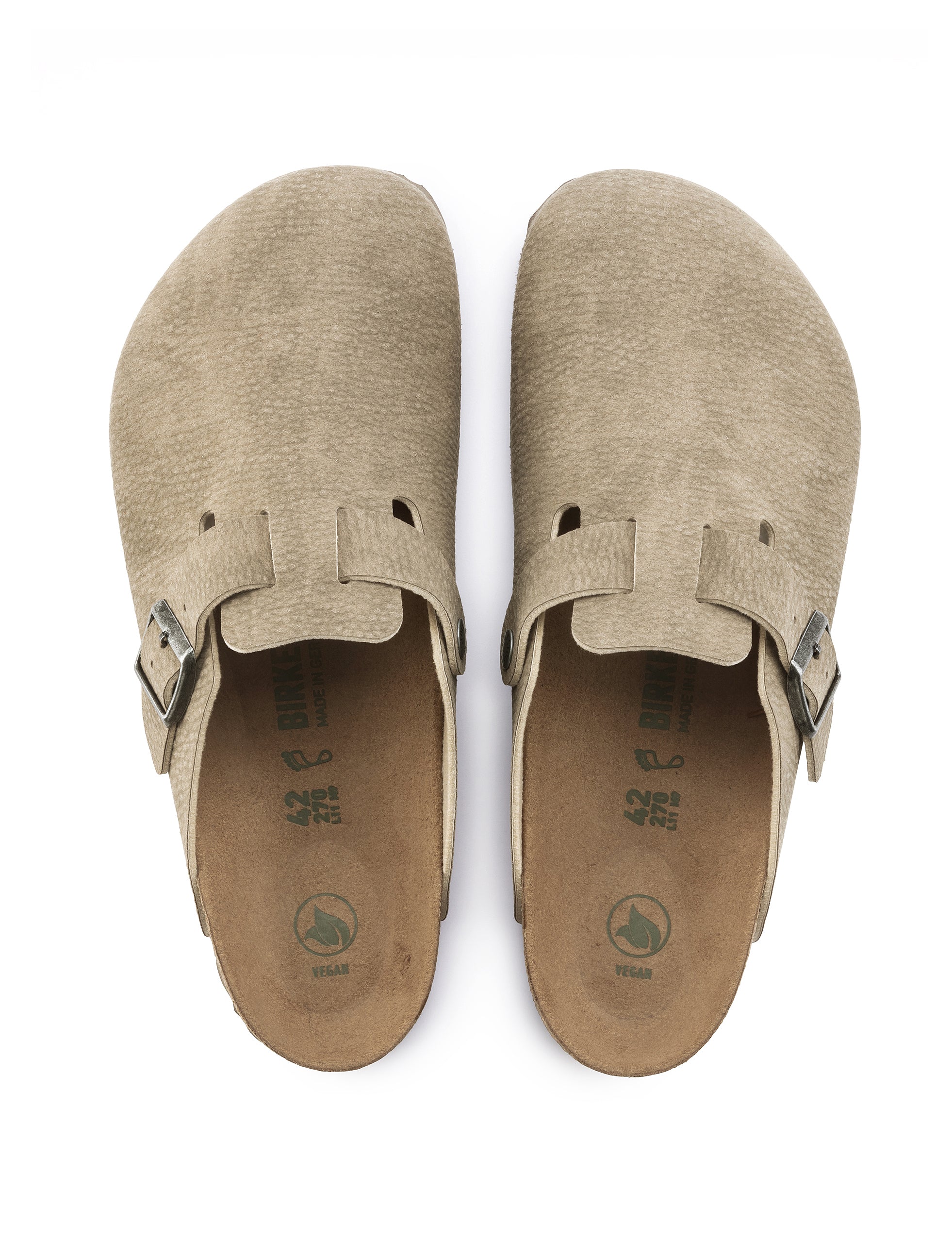 Birkenstock boston best sale taupe 40