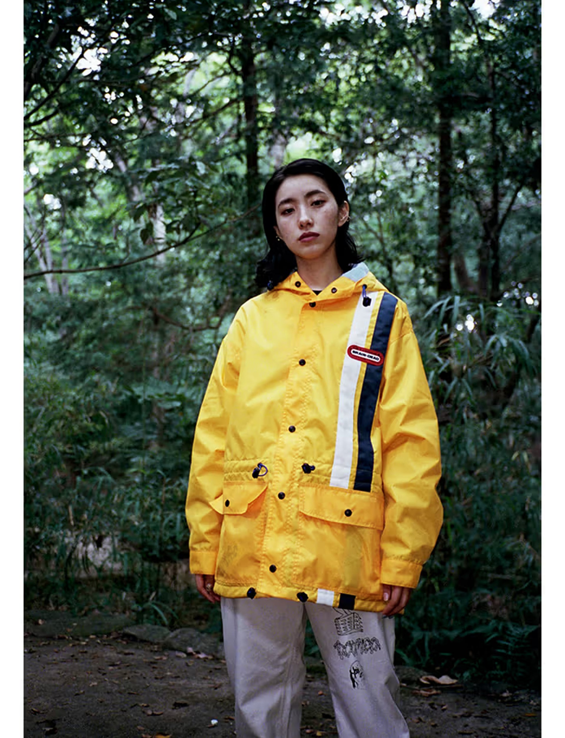 BRAIN DEAD POST MODERN JACKET YELLOW