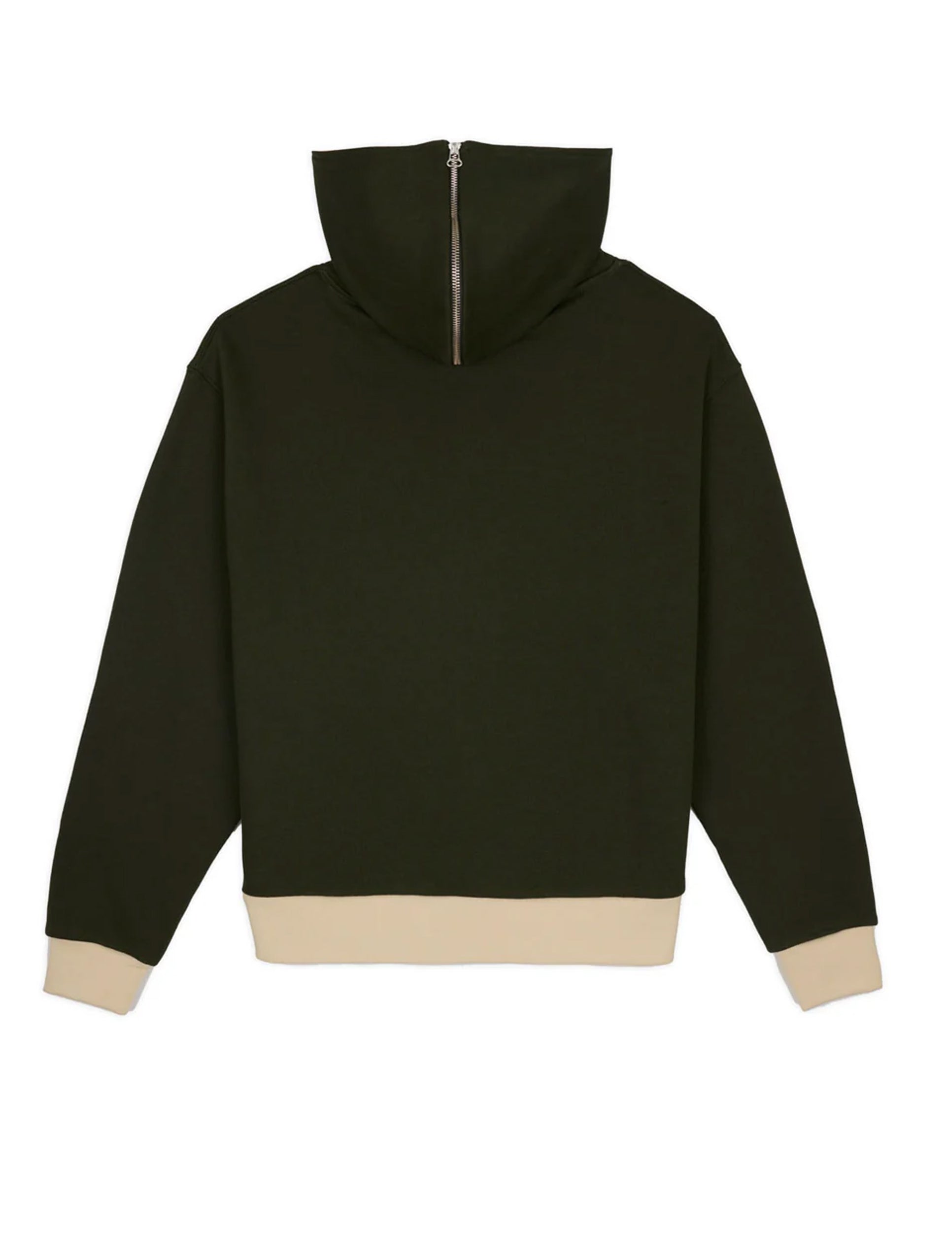 BRAIN DEAD ZIP HOODIE - GREEN