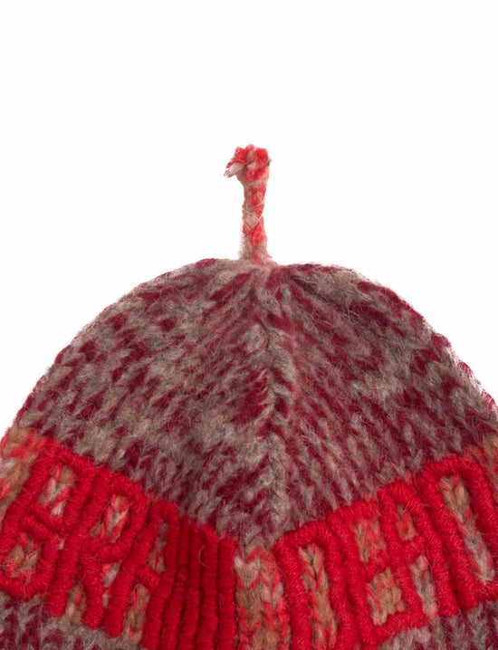 Brain Dead Unisex Alpaca Knit Ear Flap Beanie