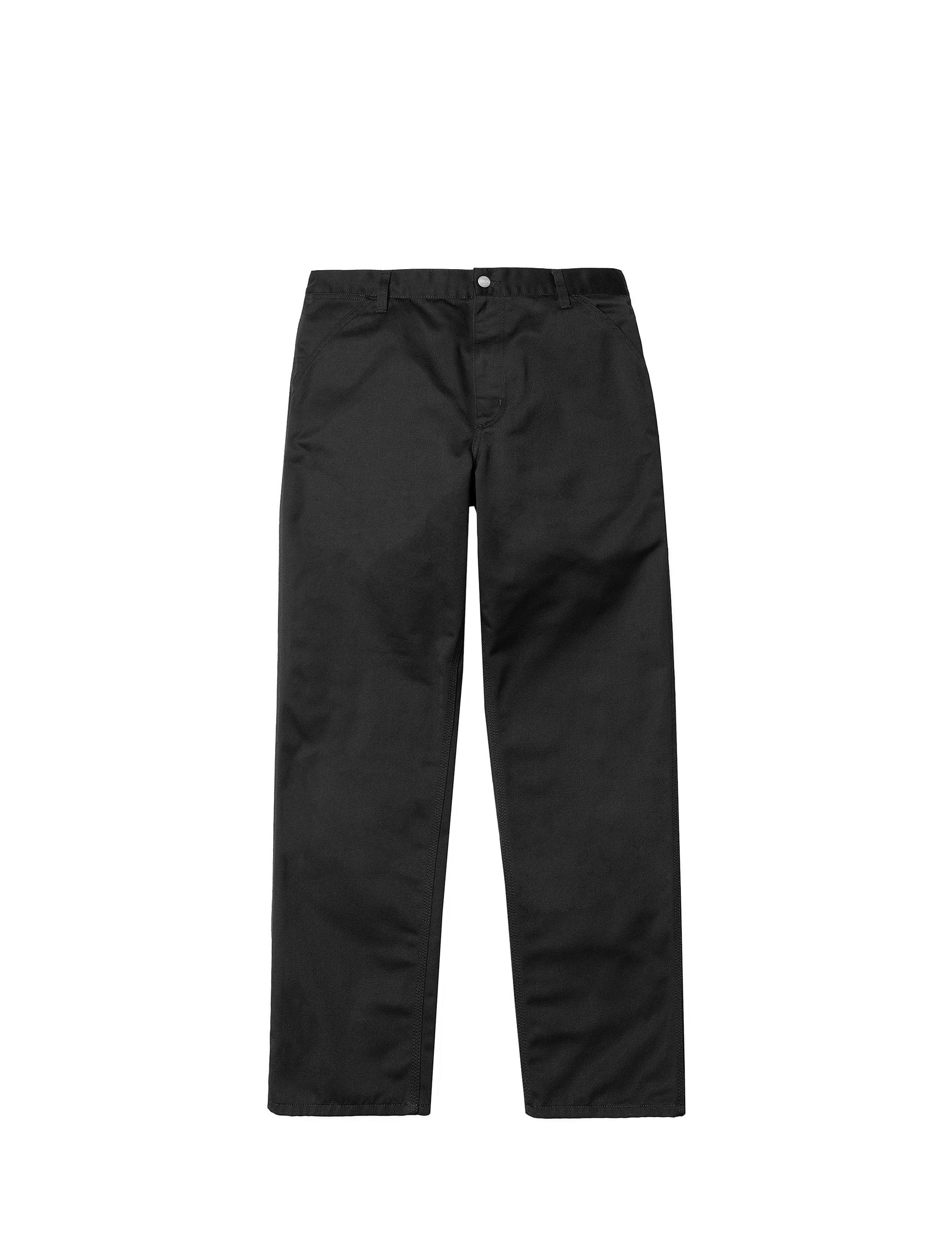 CARHARTT WIP Simple Pant BLACK RINSED