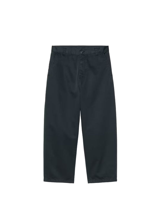 CARHARTT WIP Brady Pant Carbon, Stone washed