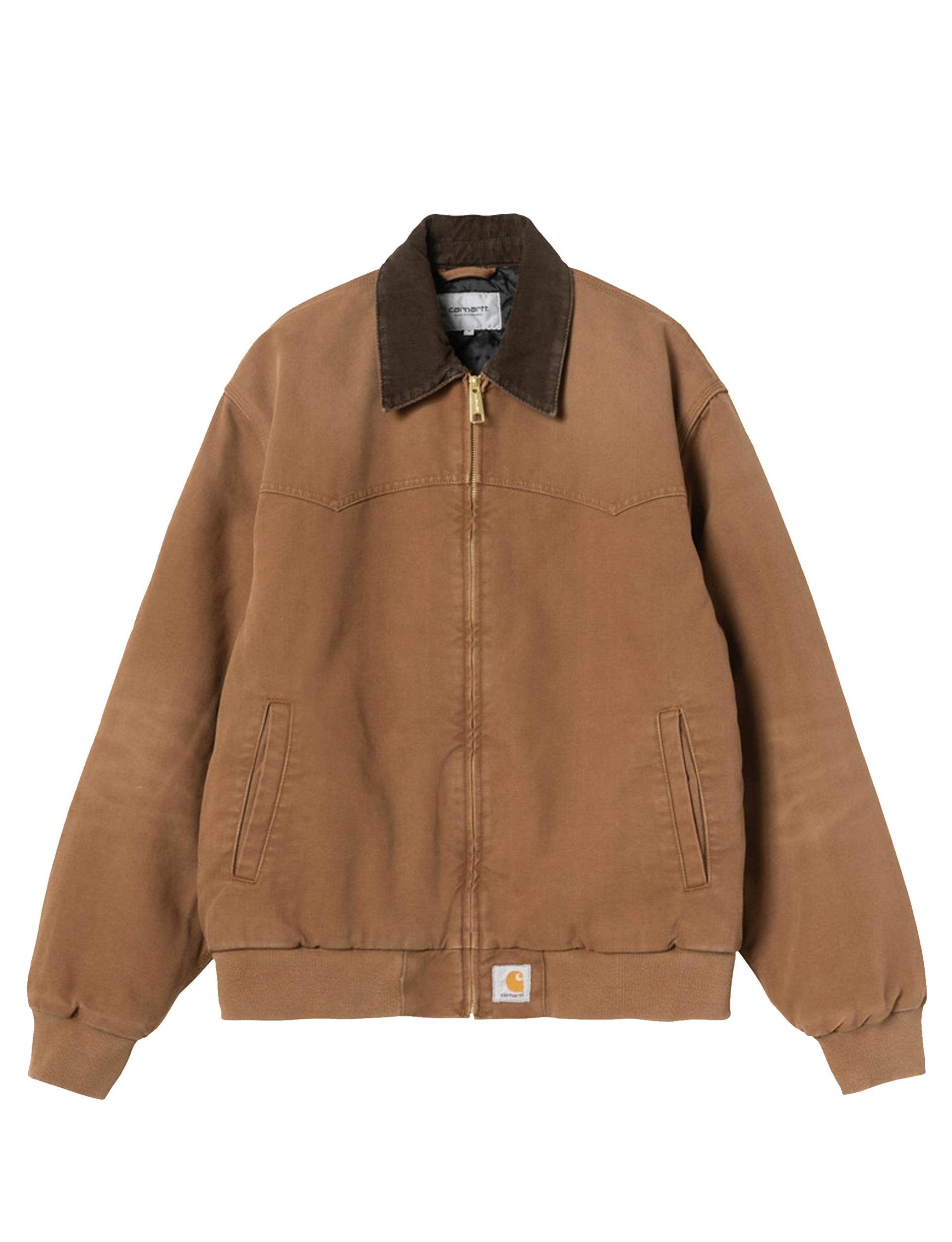CARHARTT WIP OG Santa Fe Jacket Hamilton Brown / Tobacco (Stone Canvas)