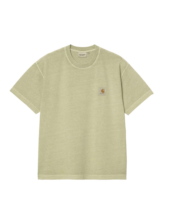 CARHARTT WIP S/S Nelson T-Shirt Gentle Green, Garment dyed
