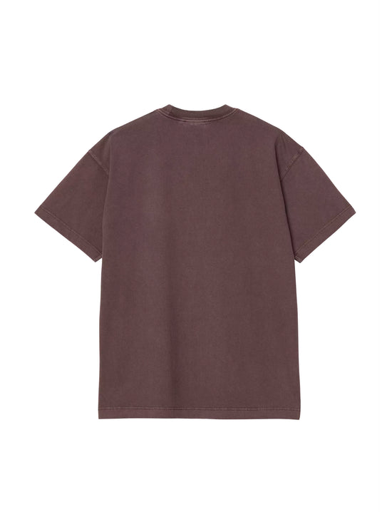 CARHARTT WIP S/S Vista T-Shirt Palisander, Garment dyed