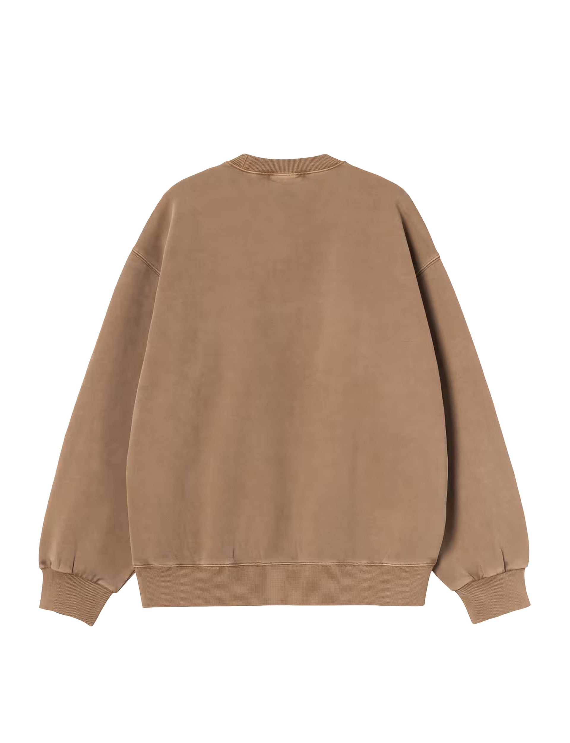CARHARTT WIP Vista Sweatshirt WIP H Brown, Garment dyed