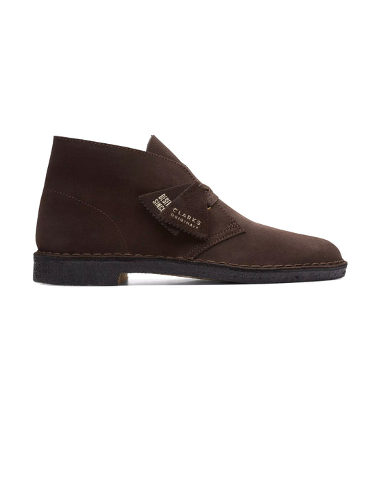 CLARKS Desert Boot Brown Suede