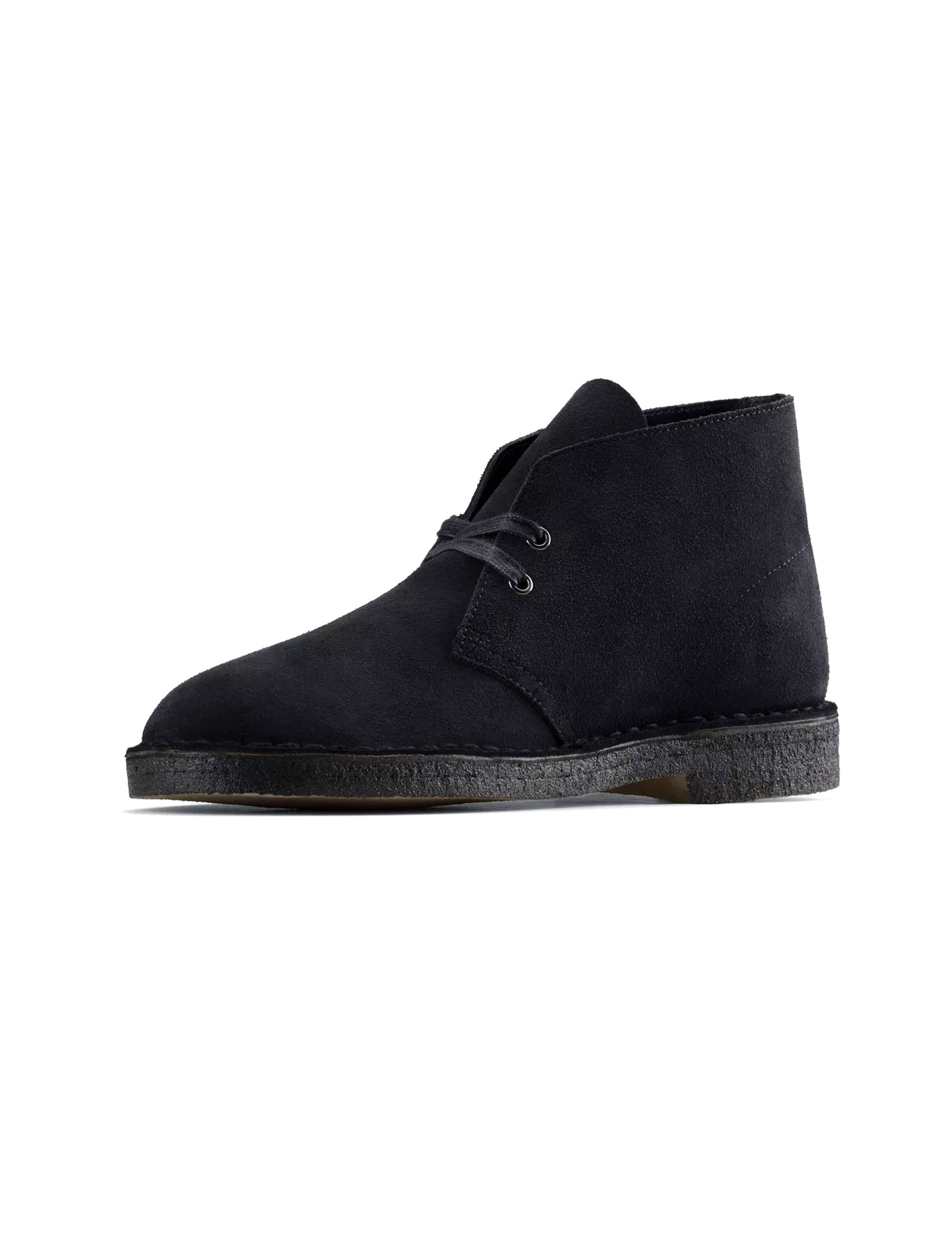 CLARKS Desert Boot Navy Suede