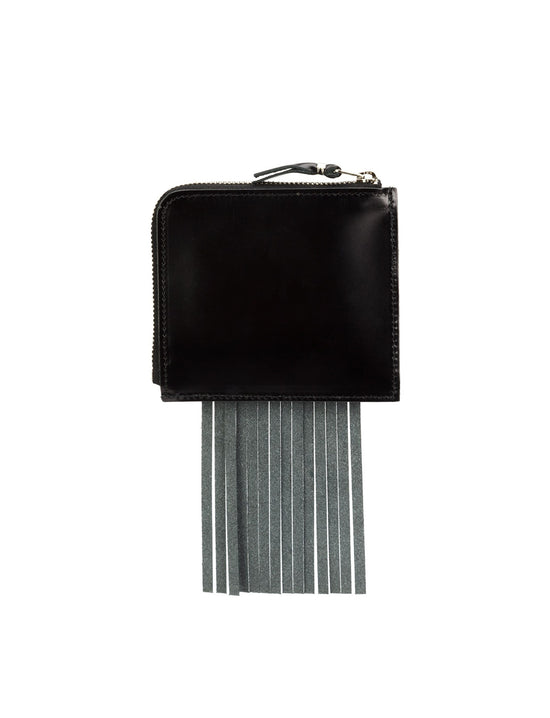 COMME DES GARÇONS FRINGED CARDHOLDER SAJ12310 BLACK