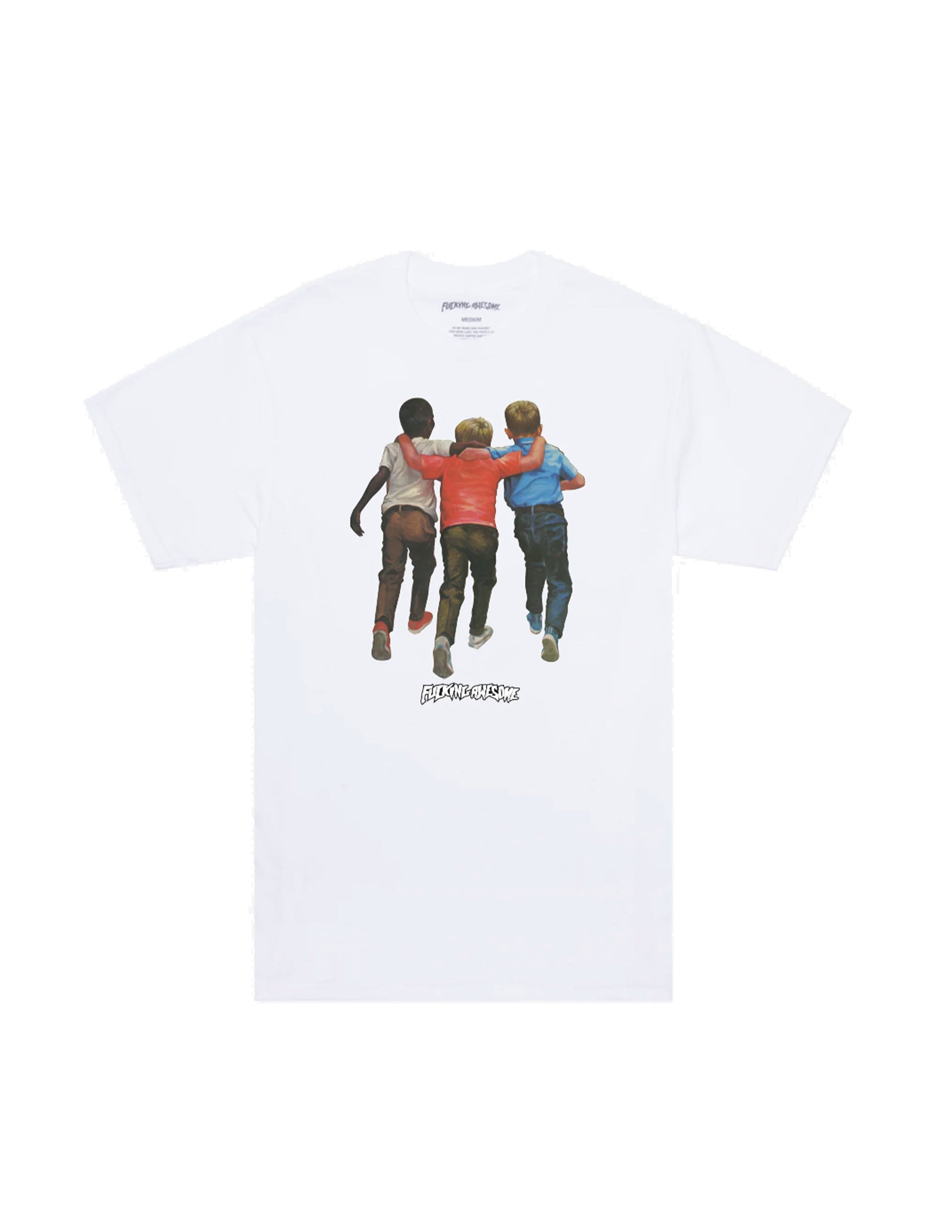 FUCKING AWESOME Kids Are Alright Tee WHITE