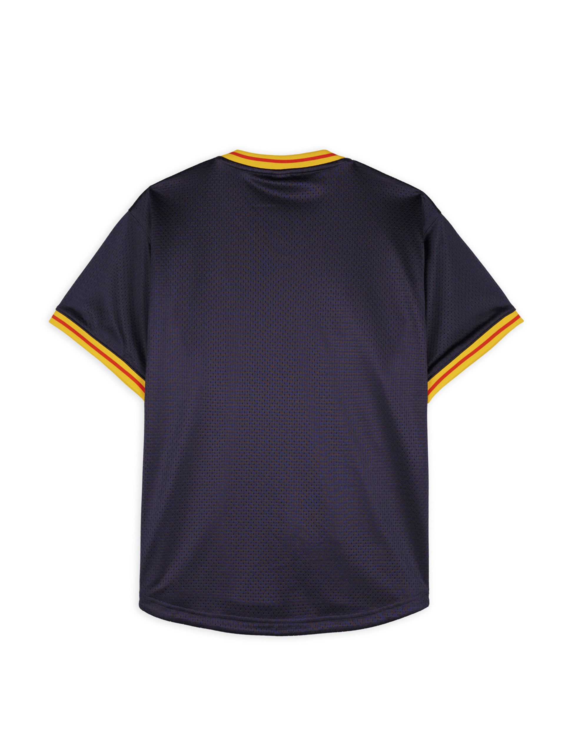 BRAIN DEAD HOMERS MESH BASEBALL JERSEY