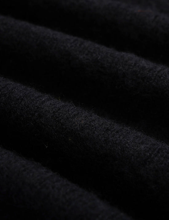 Howlin' Shaggy Bear Cardigan - Black