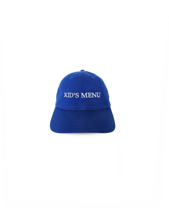 IDEA KID'S MENU HAT BLUE