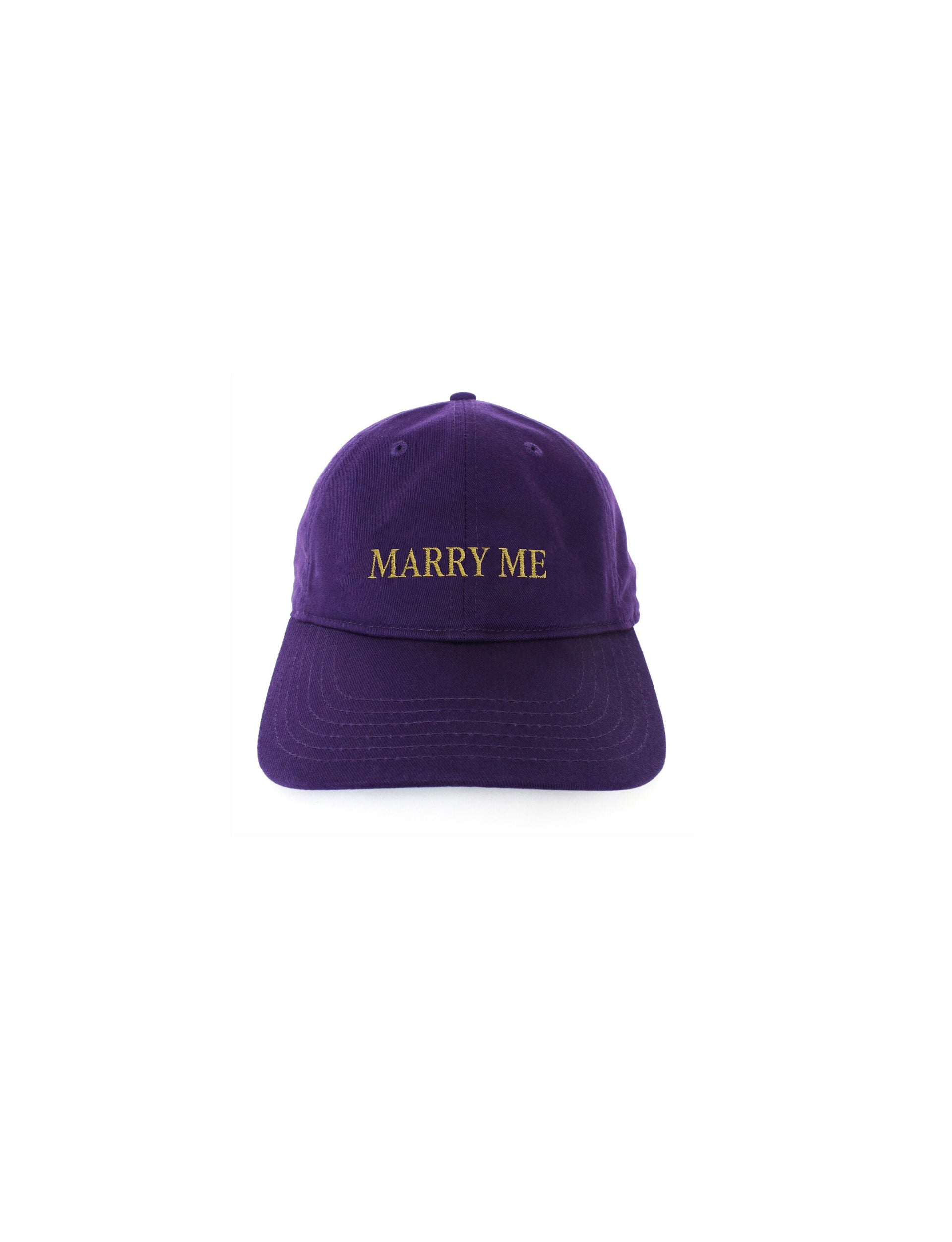 IDEA MARRY ME HAT PURPLE