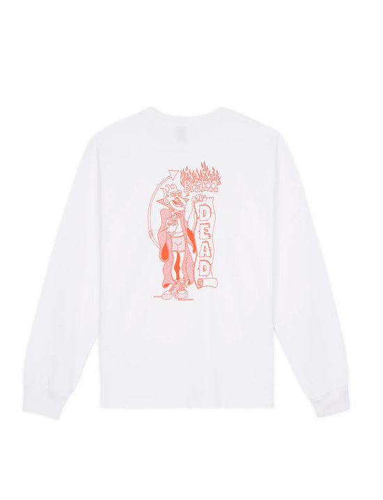 BRAIN DEAD Judgement Long Sleeve - White