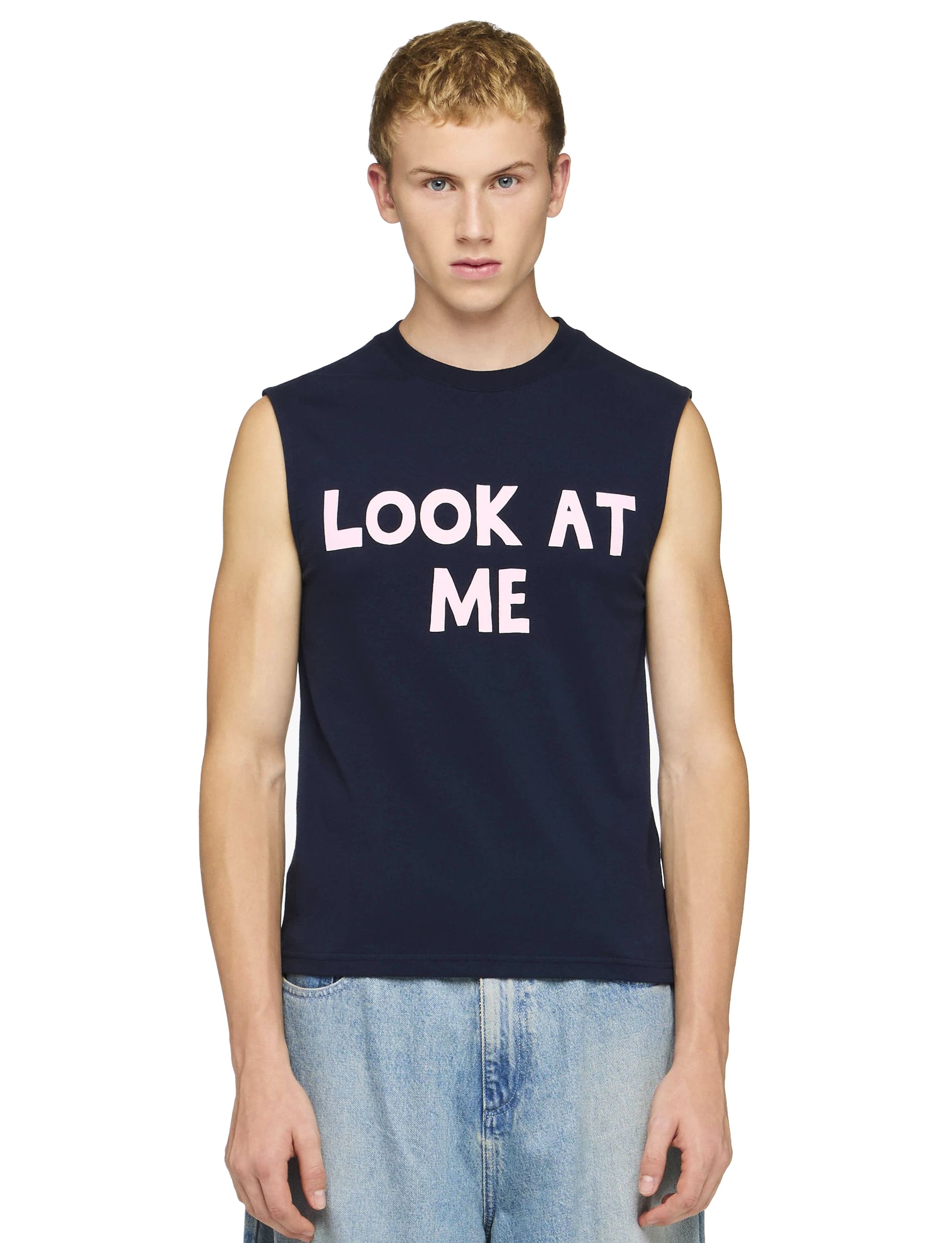 JW ANDERSON LOOK AT ME PRINTED TANK TOP