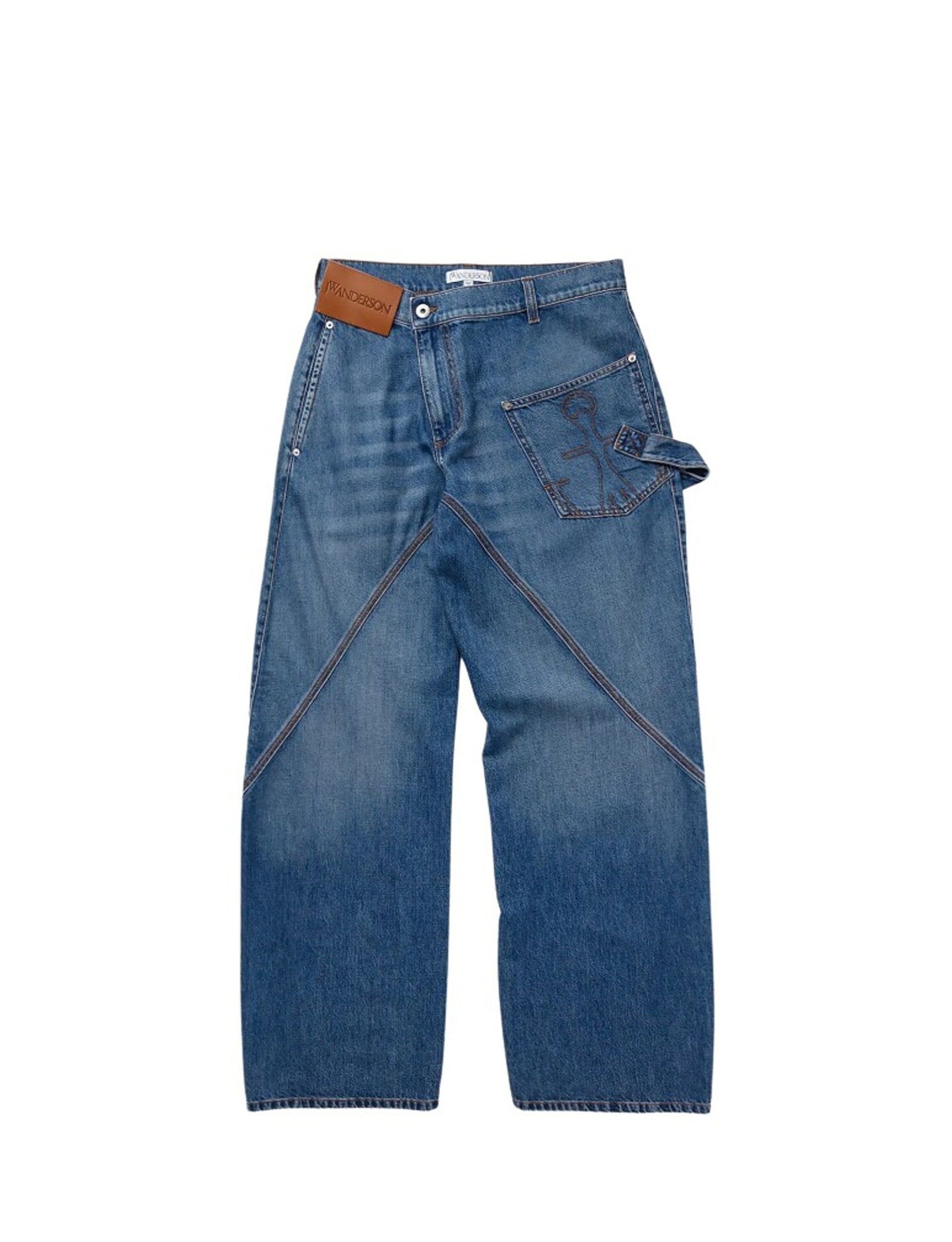 JW ANDERSON TWISTED WORKWEAR JEANS