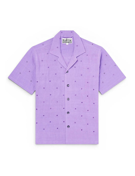 KARTIK RESEARCH Camp Shirt Purple