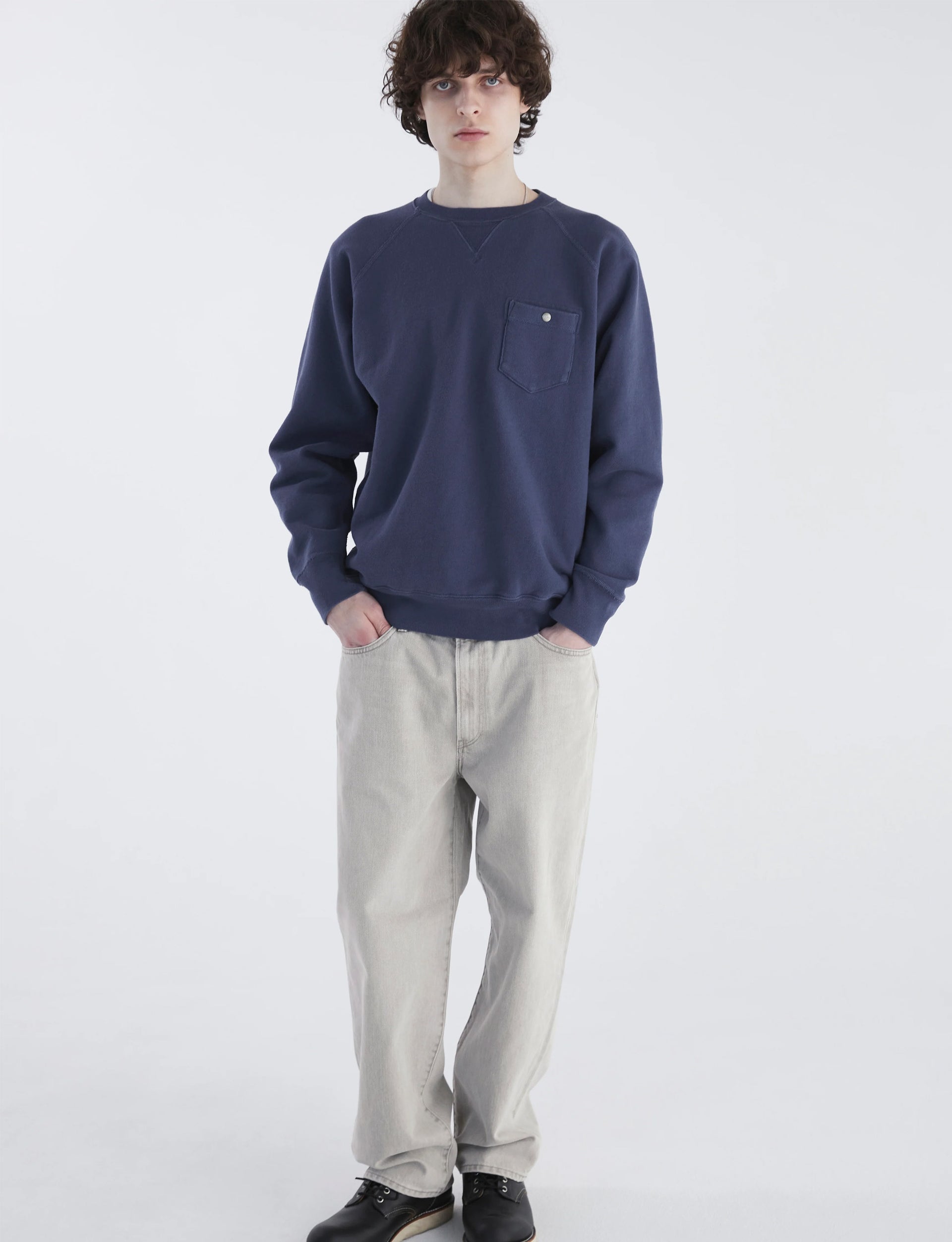 Khakis Club Crewneck Navy
