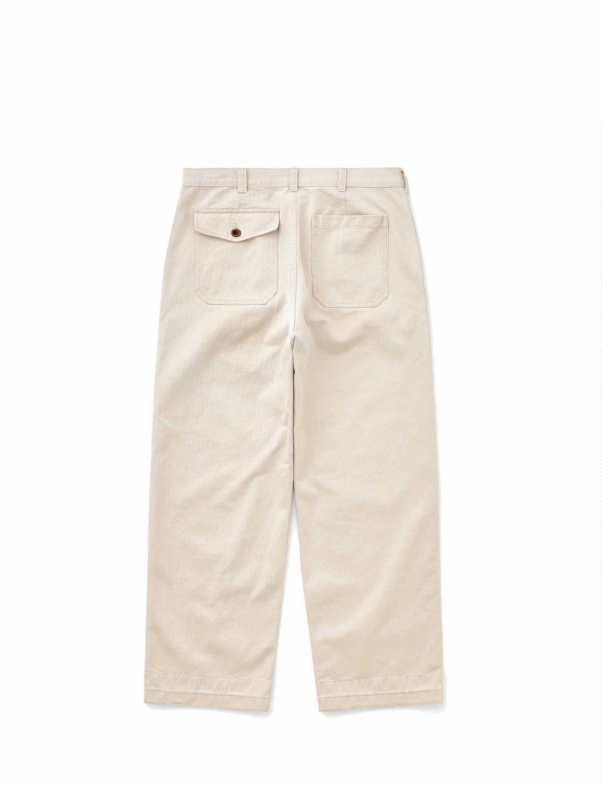 Khakis HBT Port Pant Ecru