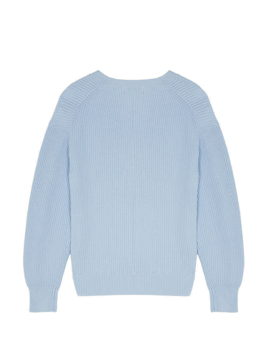 LATE CHECKOUT LIGHT BLUE LC CARDIGAN