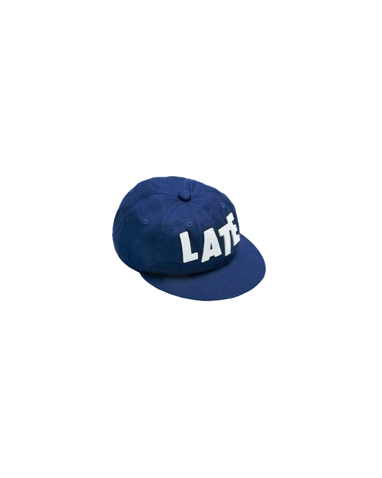 LATE CHECKOUT 6 PANEL NAVY CAP