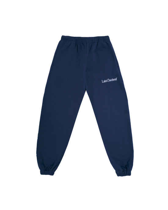 LATE CHECKOUT JOGGERS NAVY