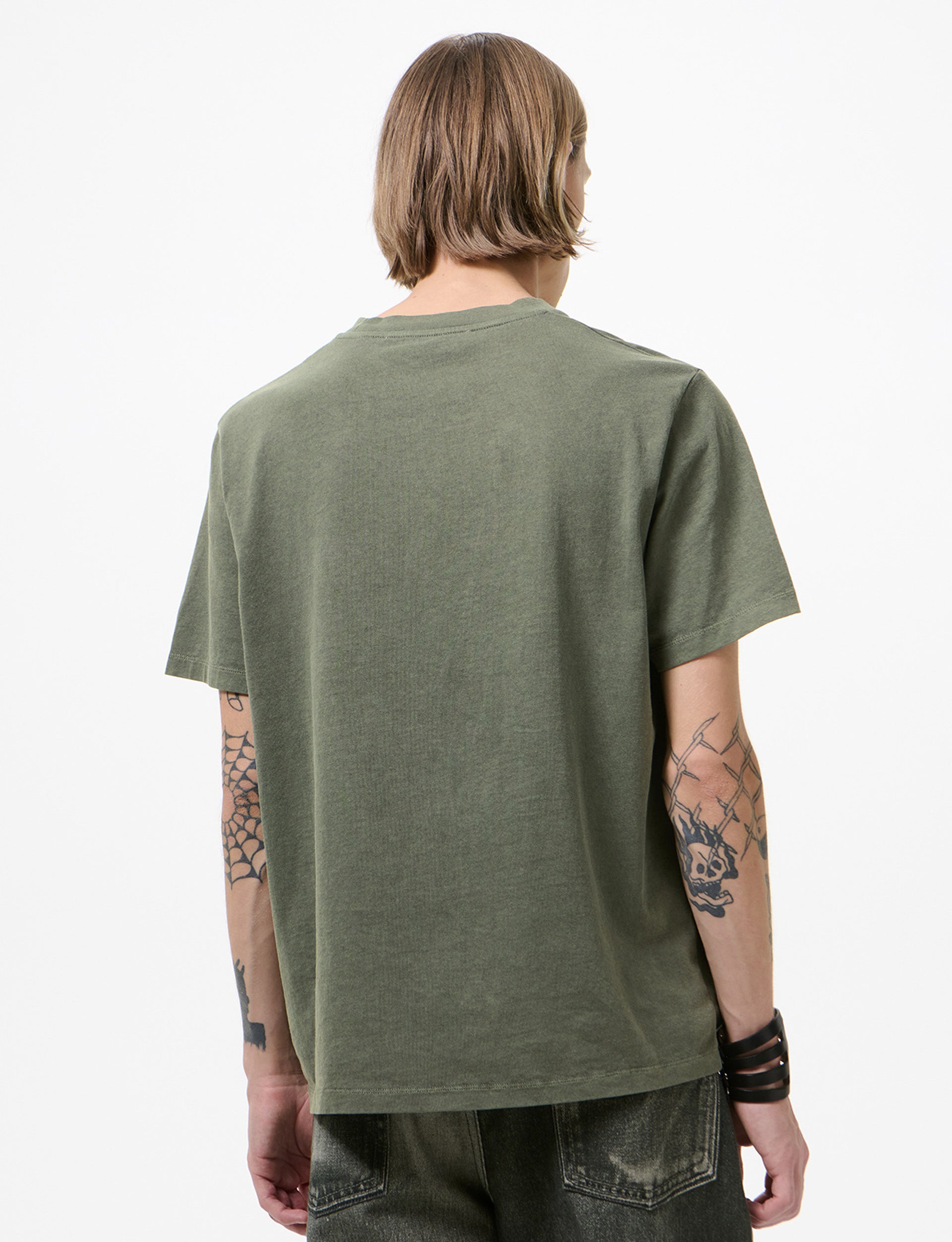 OUR LEGACY BOX T-SHIRT Worn Olive Legacy Jersey