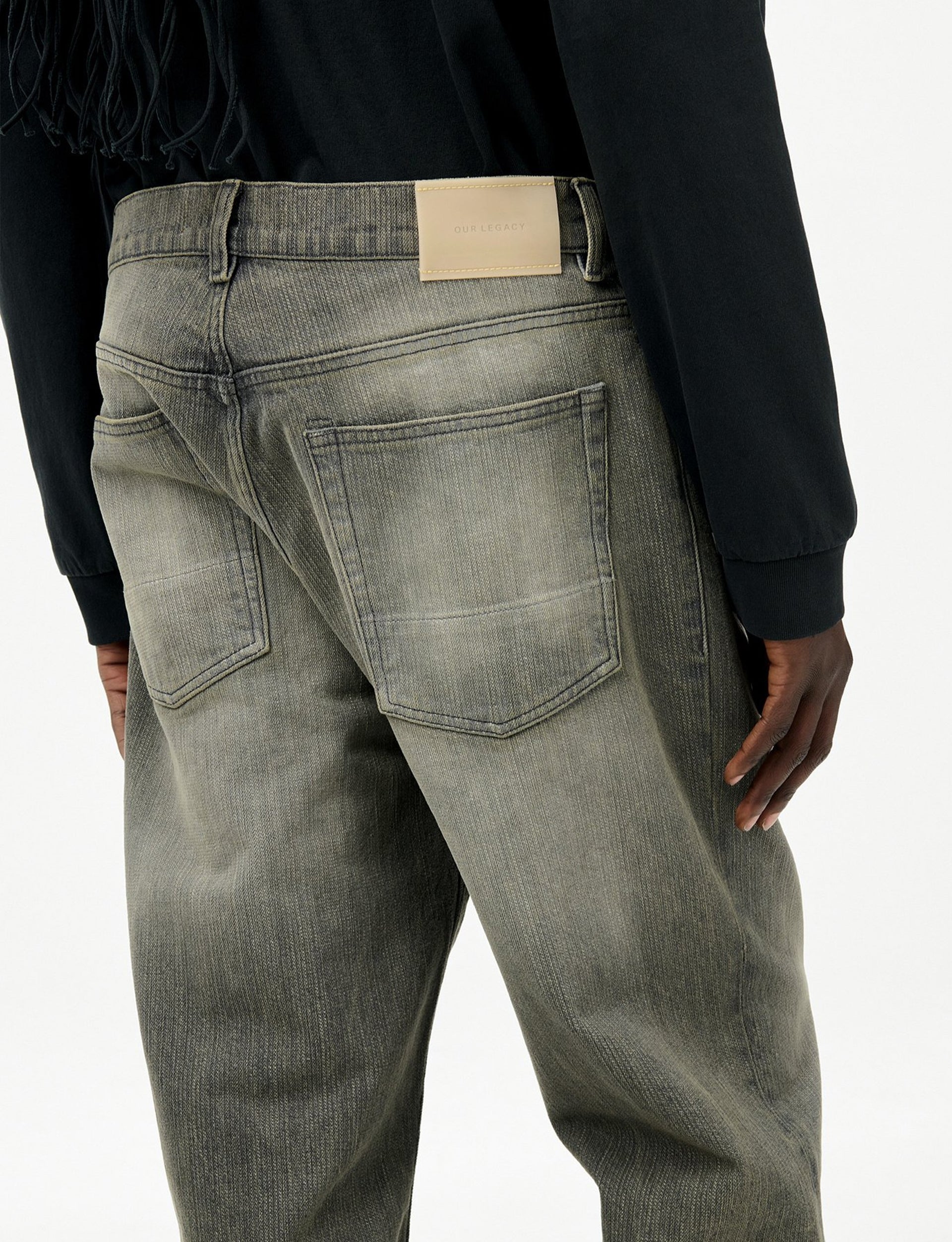 OUR LEGACY THIRD CUT Ash Dust Chain Twill