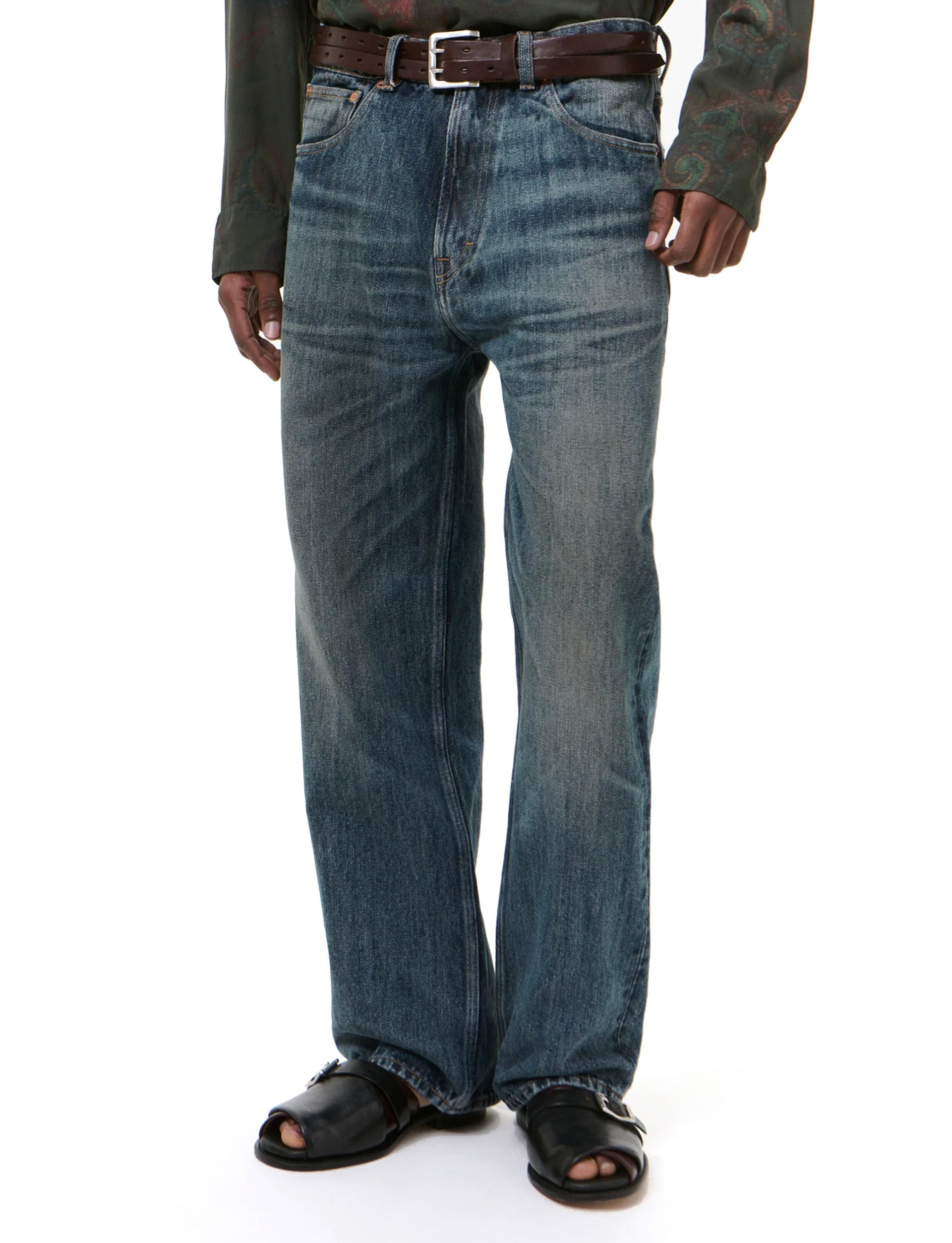 OUR LEGACY THIRD CUT DENIM Rocker Storm Wash