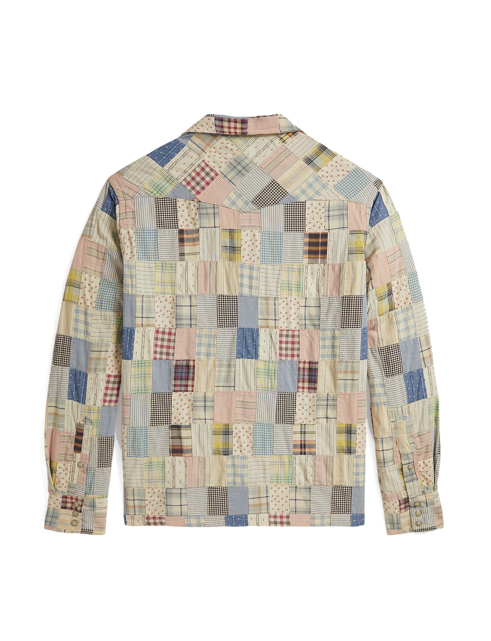 POLO RALPH LAUREN CLASSIC FIT PATCHWORK SHIRT