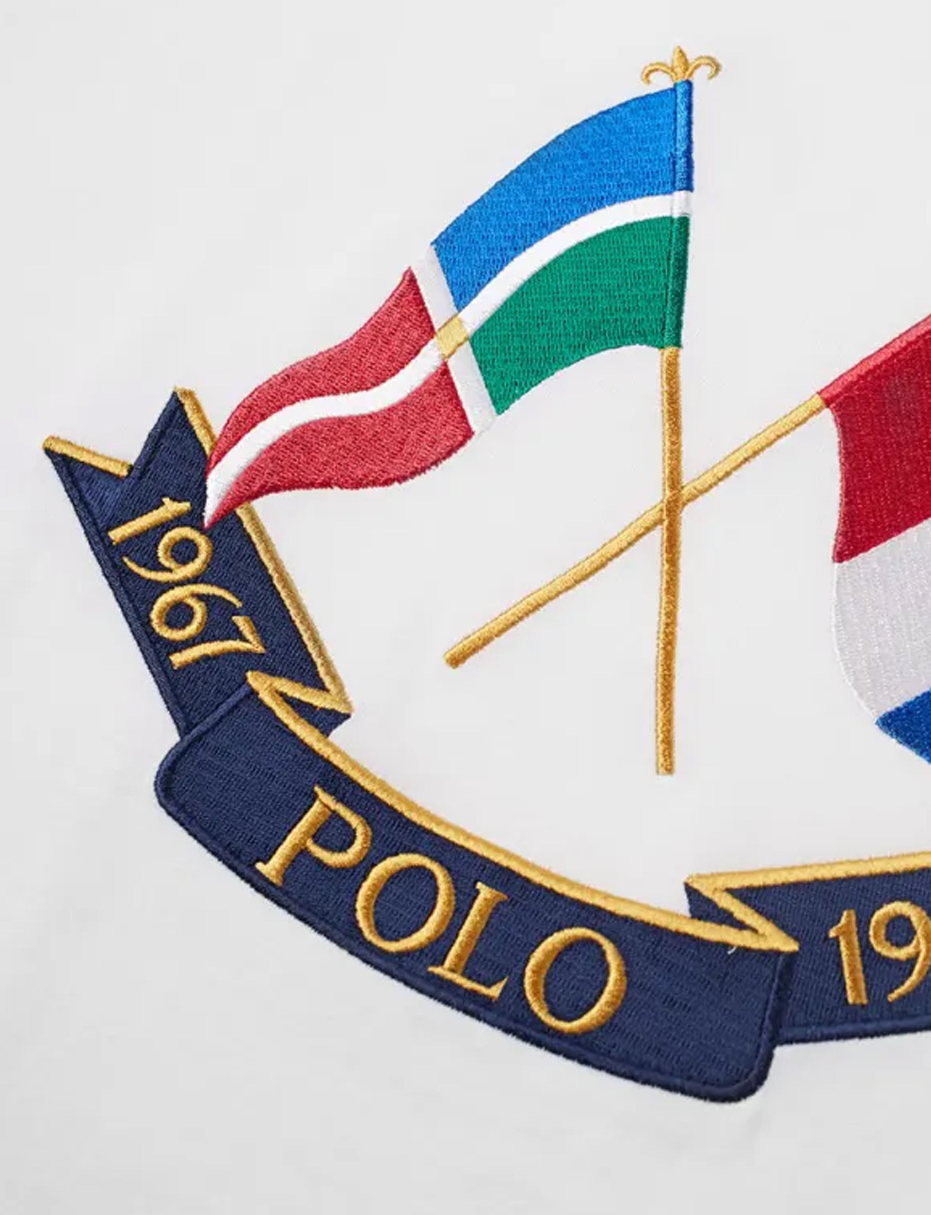 POLO RALPH LAUREN CROSSED FLAGS TEE