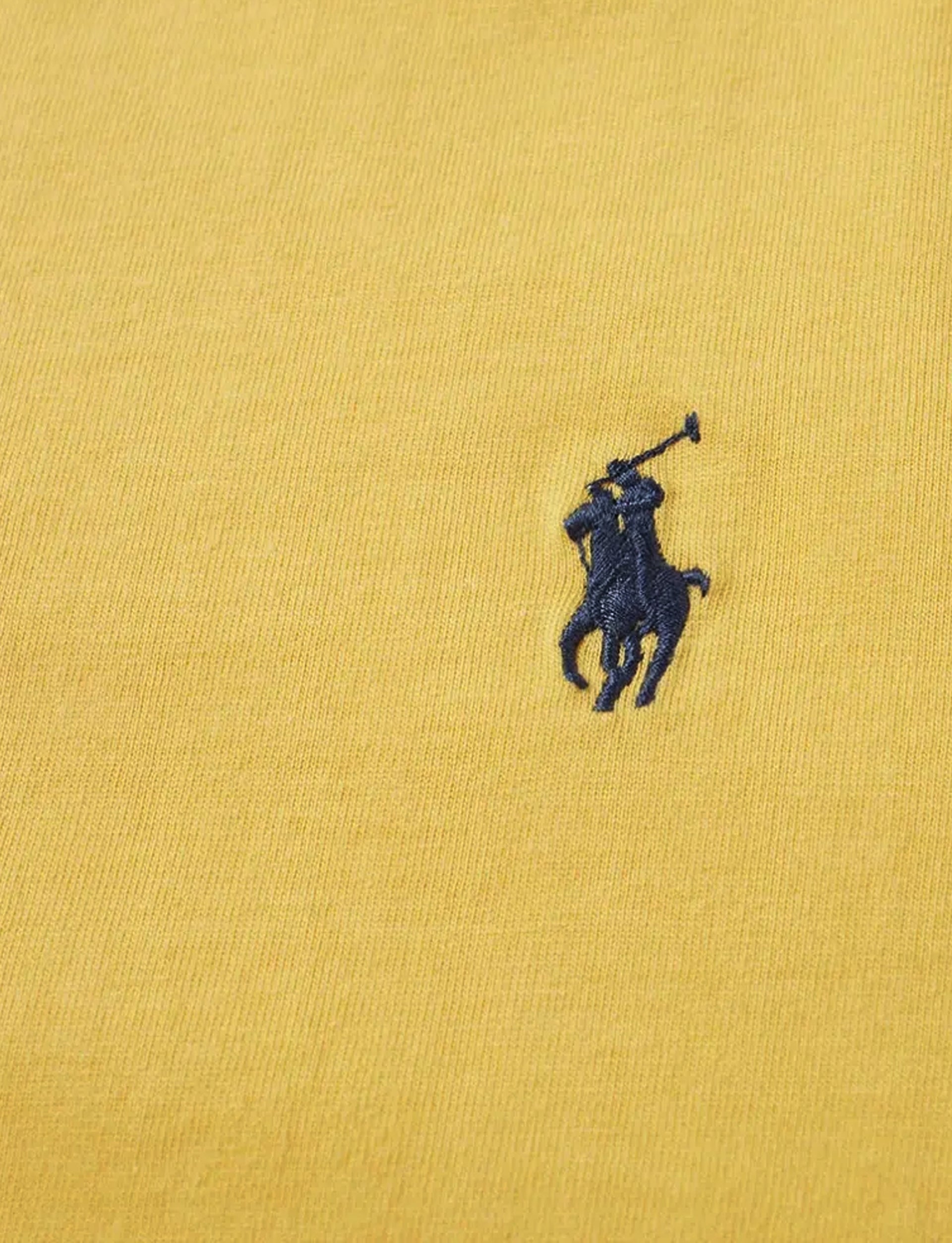 POLO RALPH LAUREN CUSTOM FIT TEE YELLOW