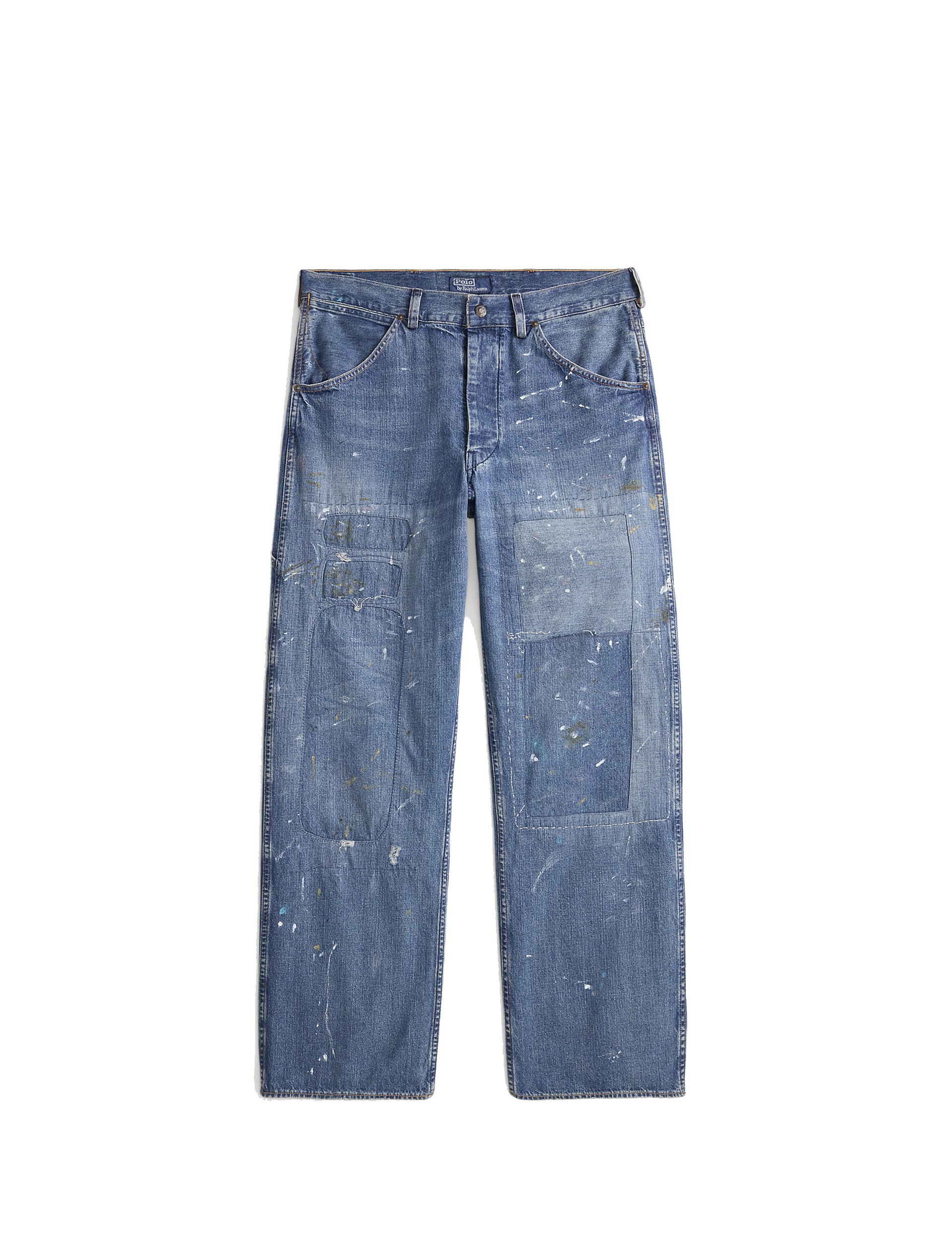 POLO RALPH LAUREN RELAXED FIT DISTRESSED CARPENTER JEAN