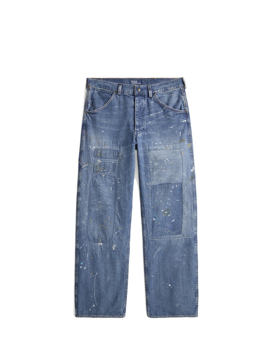 POLO RALPH LAUREN RELAXED FIT DISTRESSED CARPENTER JEAN