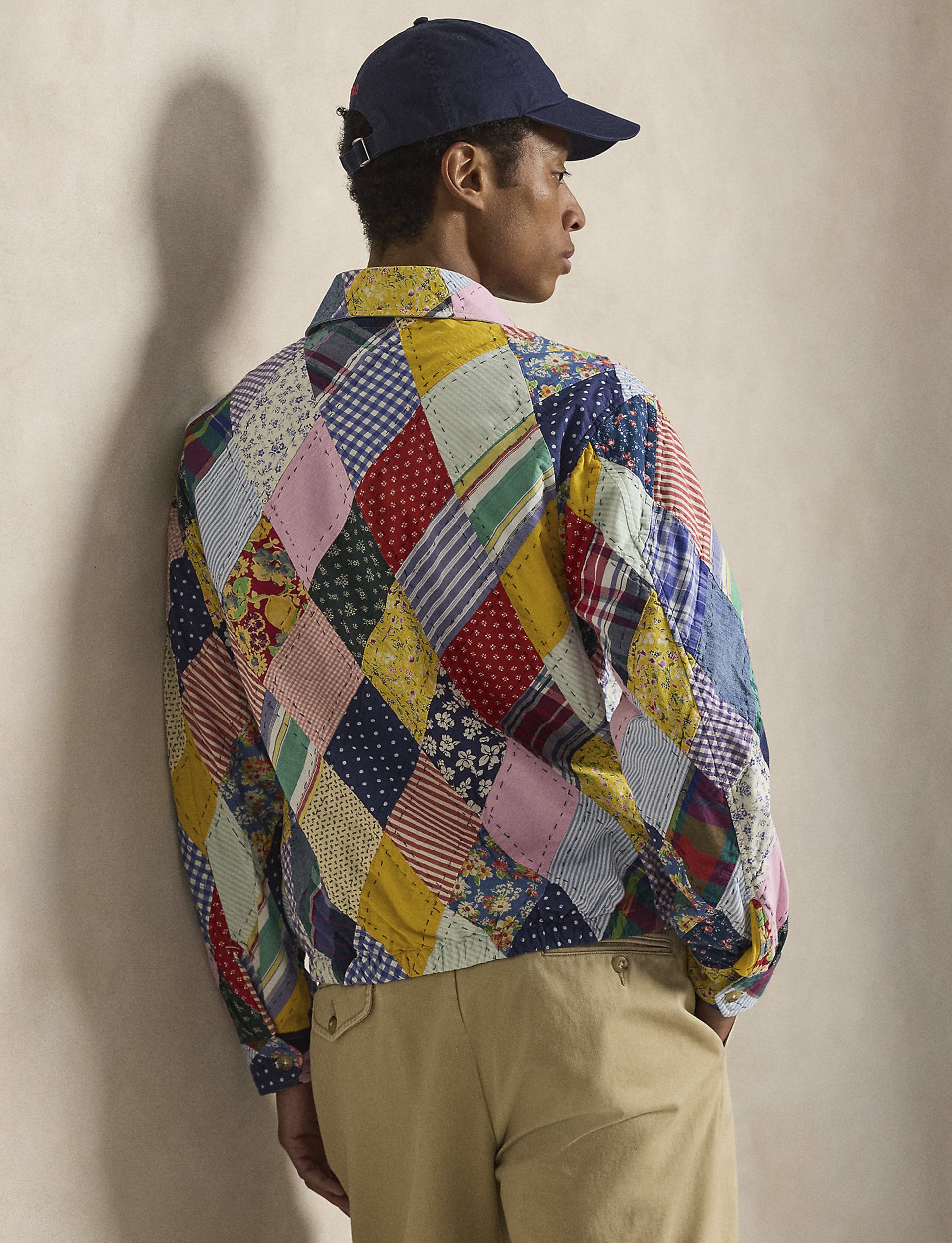 POLO RALPH LAUREN THE BAYPORT PATCHWORK OVERSHIRT