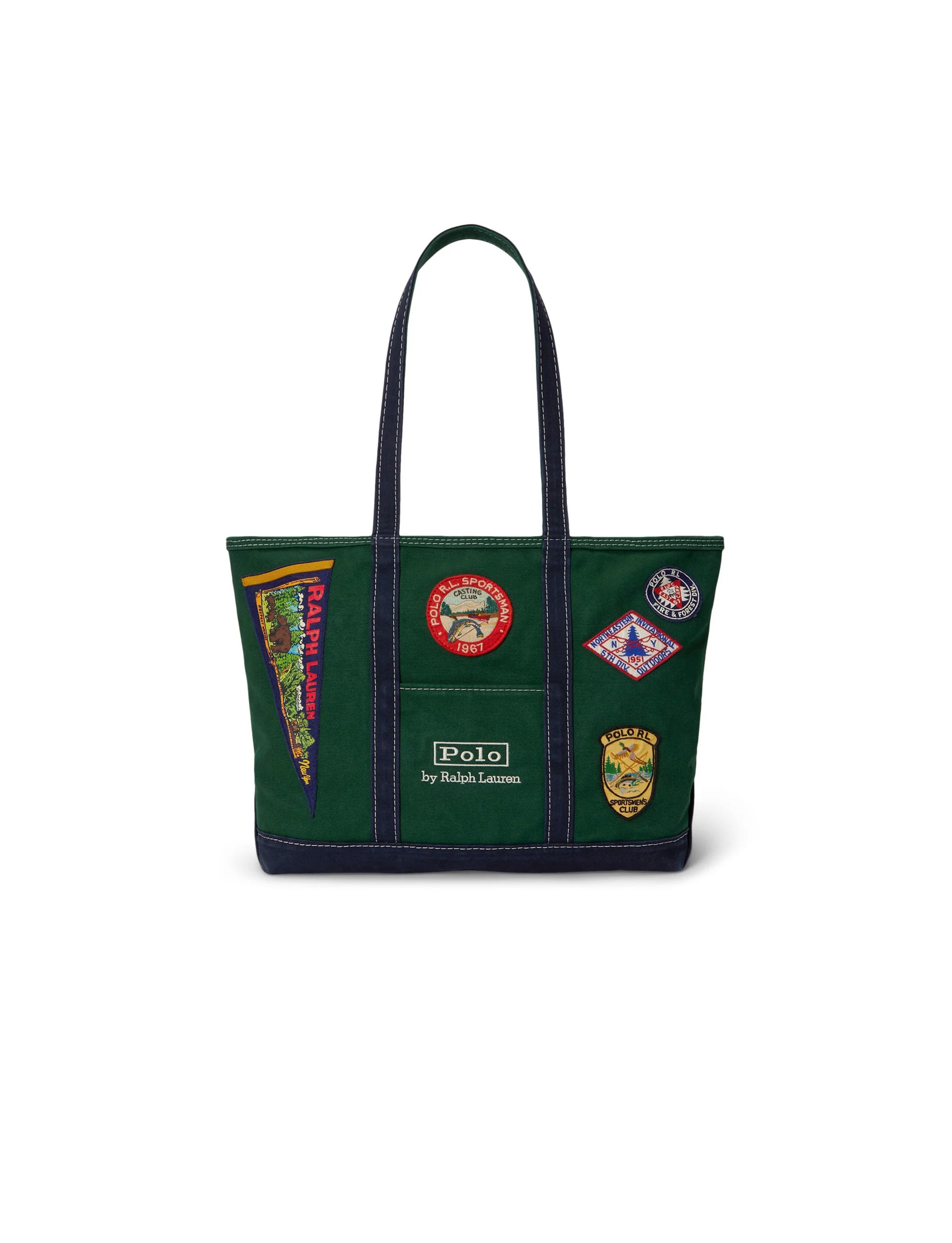 POLO RALPH LAUREN TOTE BAG PTCH TTE-TOTE-MEDIUM
