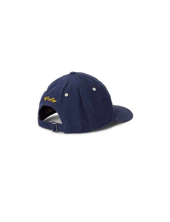 POLO RALPH LAUREN WOVEN-CAP NEWPORT NAVY L