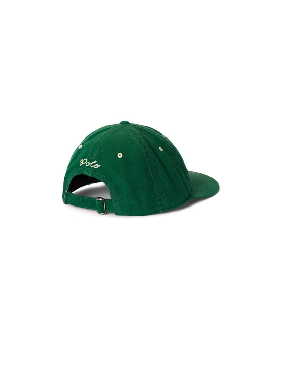 POLO RALPH LAUREN WOVEN-CAP PARK GREEN A