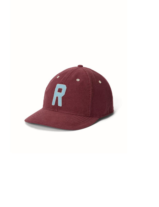 POLO RALPH LAUREN WOVEN-CAP RED WINE R