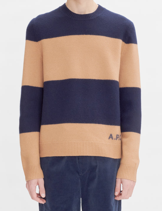 A.P.C. PULL EDWARDO DARK NAVY