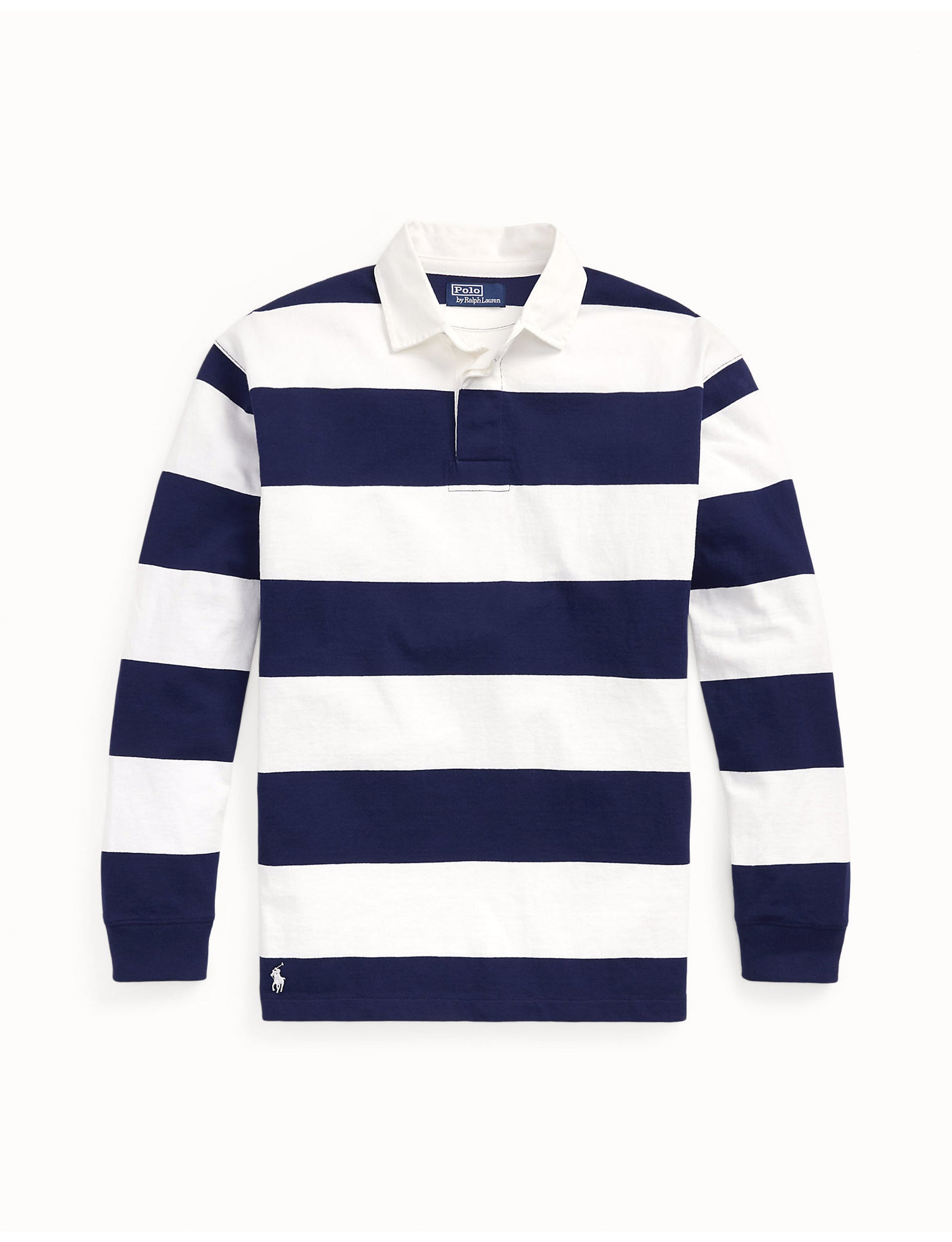 Polo Ralph Lauren BIG FIT STRIPED JERSEY RUGBY SHIRT