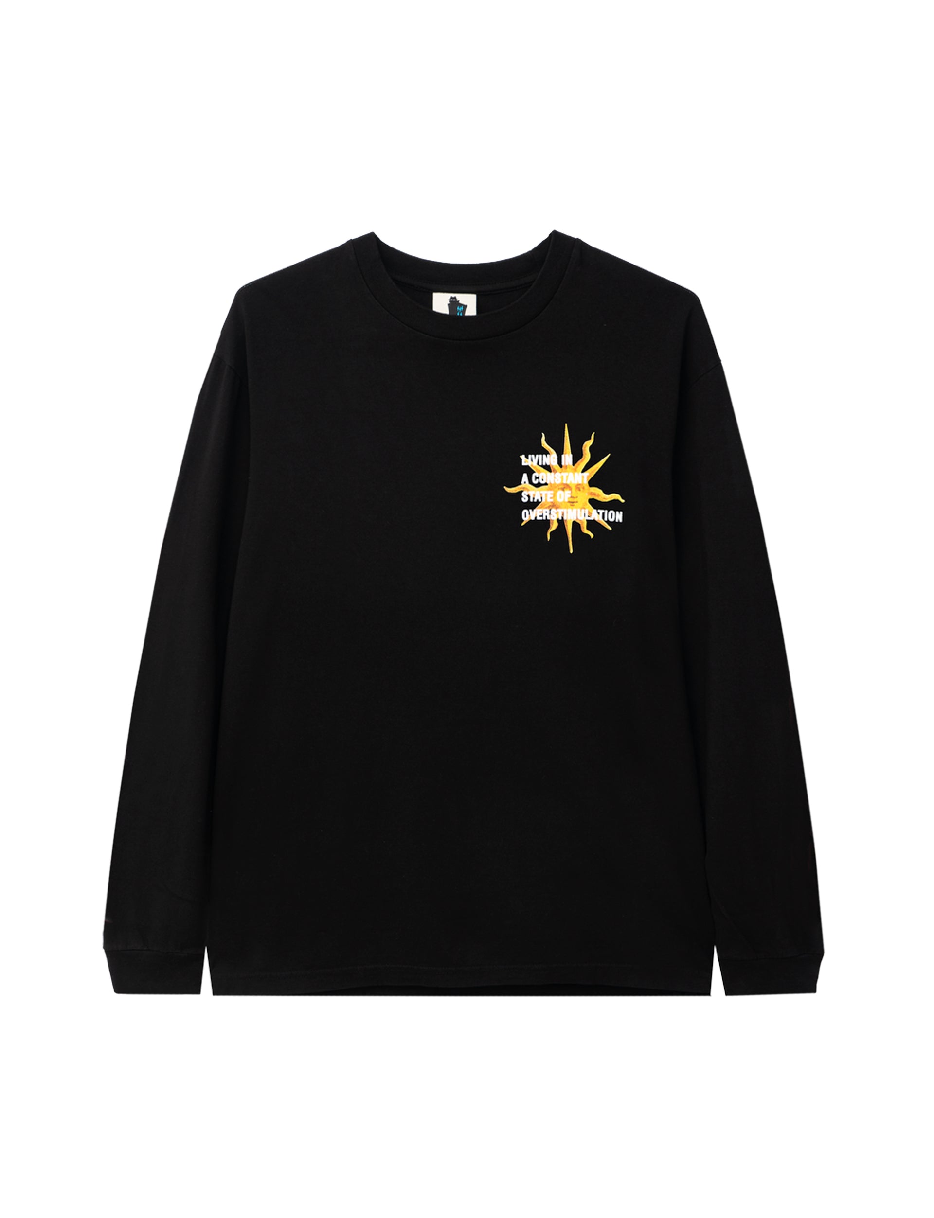 Real Bad Man Sungod LS Tee, black