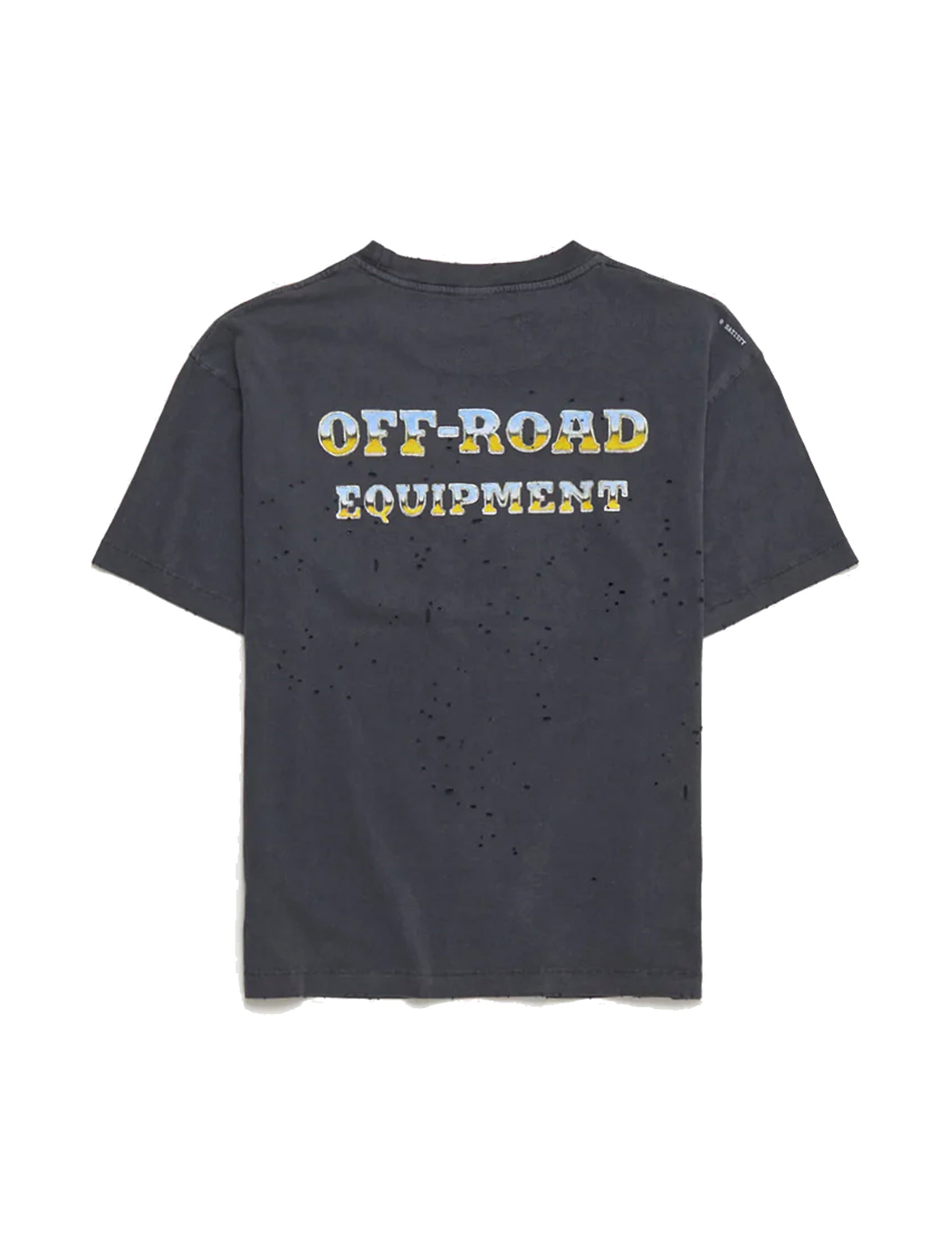 SATISFY MothTech T-Shirt  MONSTERTRUCK 11006-00A21 Aged Black