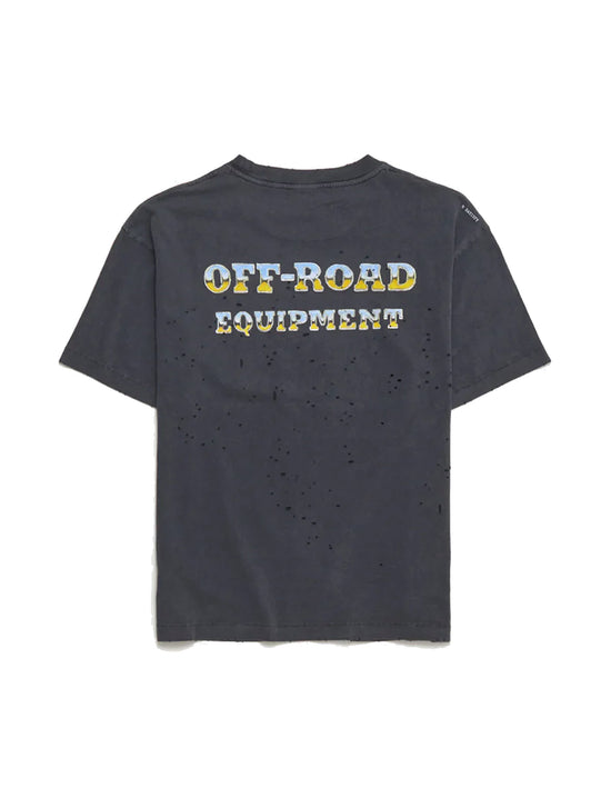 SATISFY MothTech T-Shirt  MONSTERTRUCK 11006-00A21 Aged Black