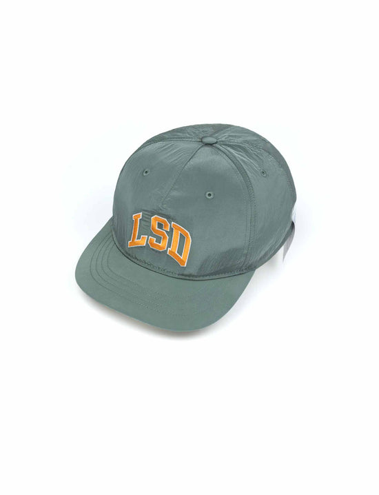 SATISFY FliteSilk™ 5‑Panel Pinch Cap Oil Green