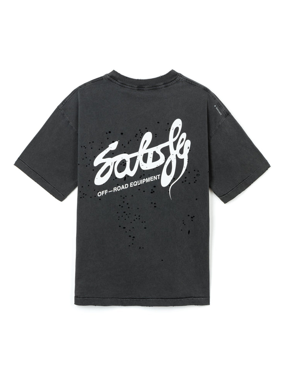 SATISFY MothTech T-Shirt  eagle 11006-00A35 Aged Black